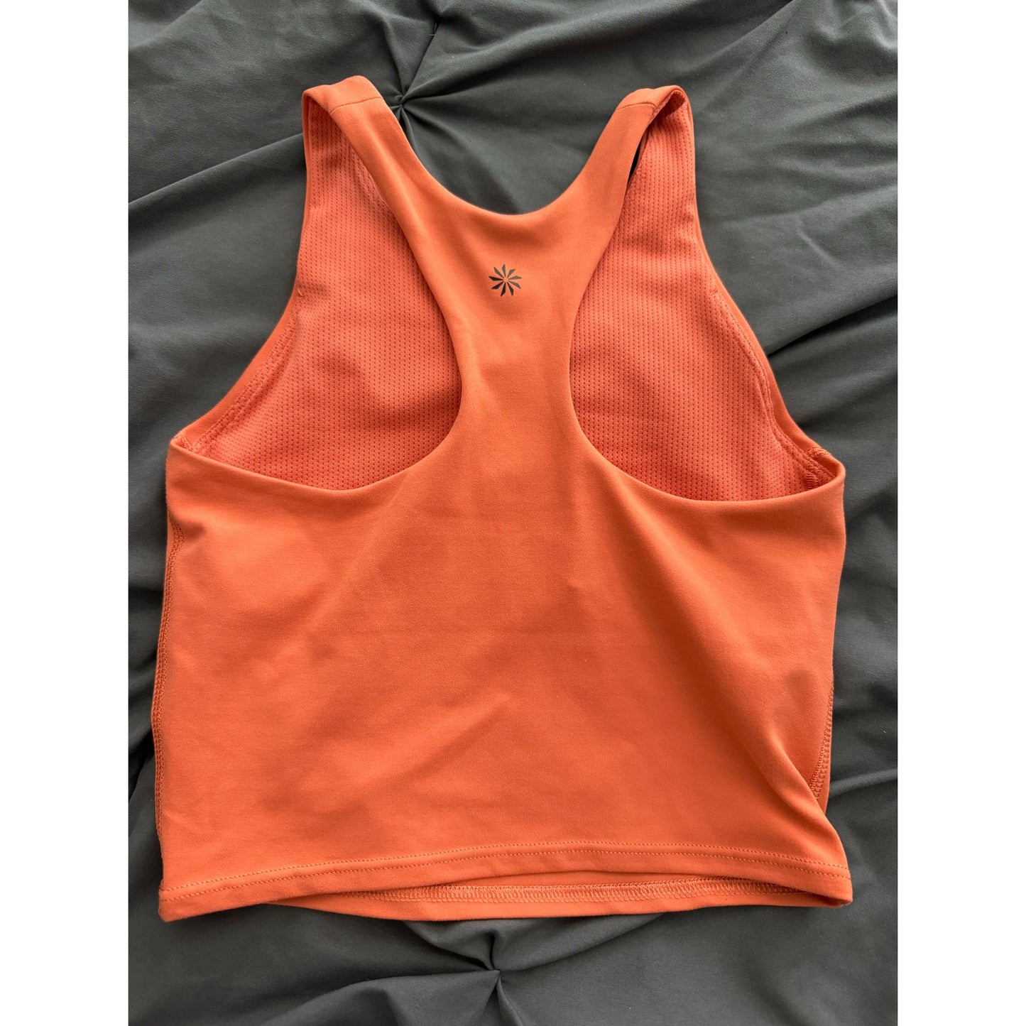 Athleta girl Tank Bra-8/10 M Orange