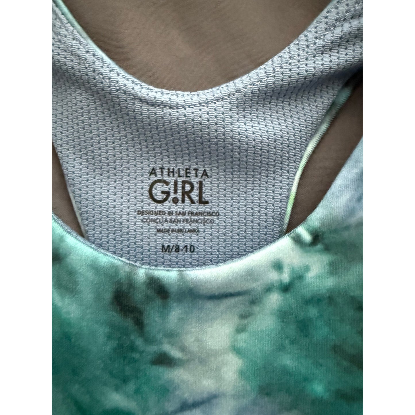 Athleta girl Tank Bra-8/10 M