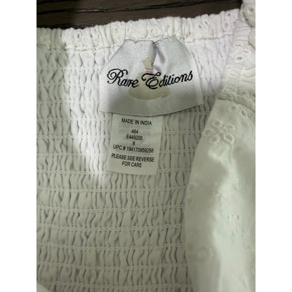 New Girls White Dress-8 (Retail $68)