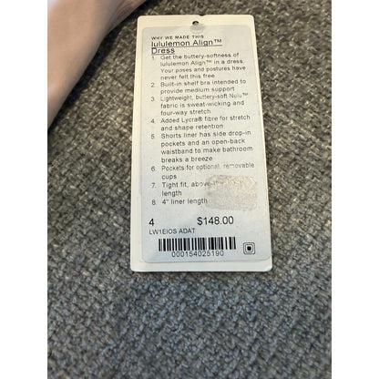 NWT Lululemon Black Dress-10