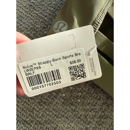 NWT Lululemon Nulux Strappy Back Sports Bra Bundle-L