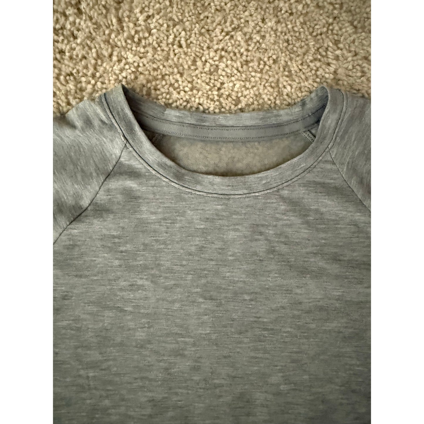 Athleta Girl grey tee-7 S