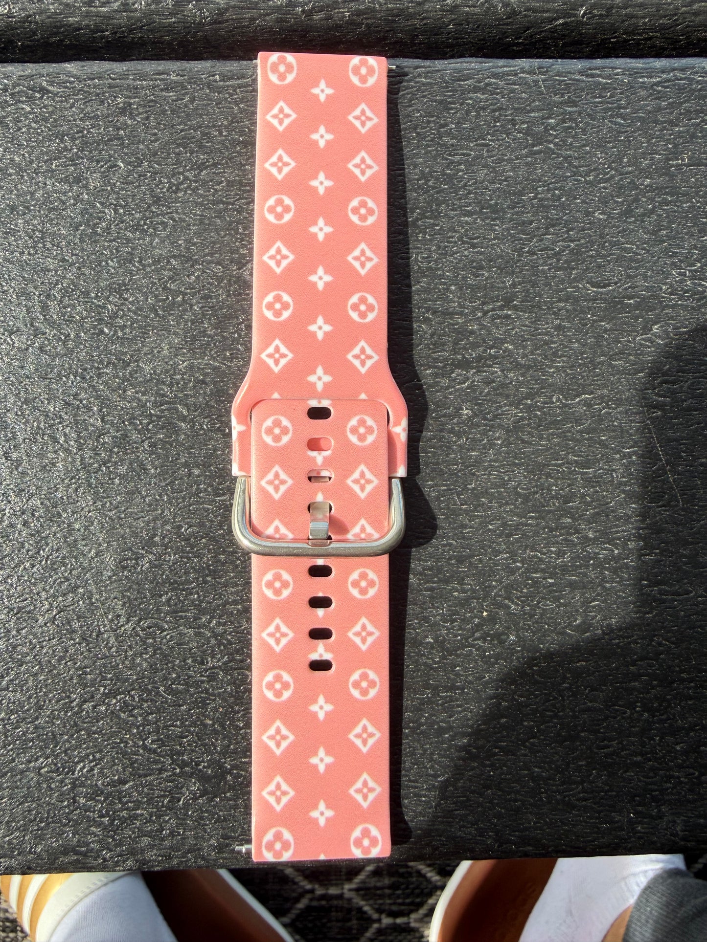 20MM/22MM Small Printed Silicone Bands