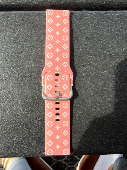 20MM/22MM Small Printed Silicone Bands