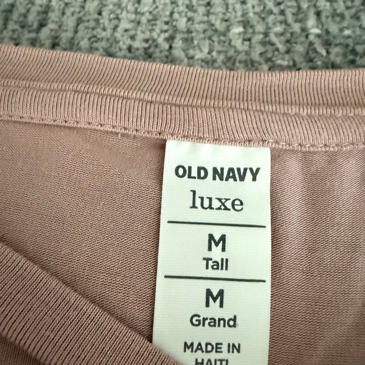 Old Navy Pink Top-M Tall