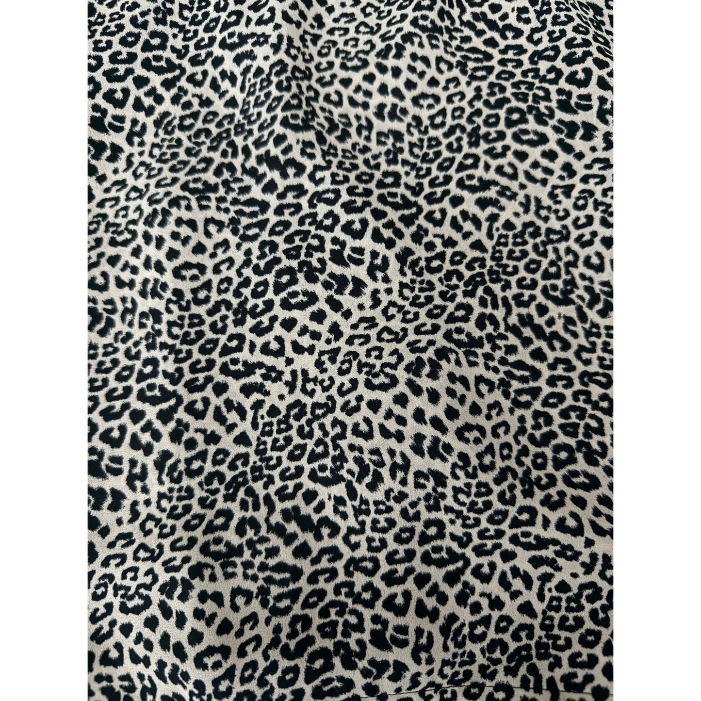 Like New Allison Joy leopard blouse-S