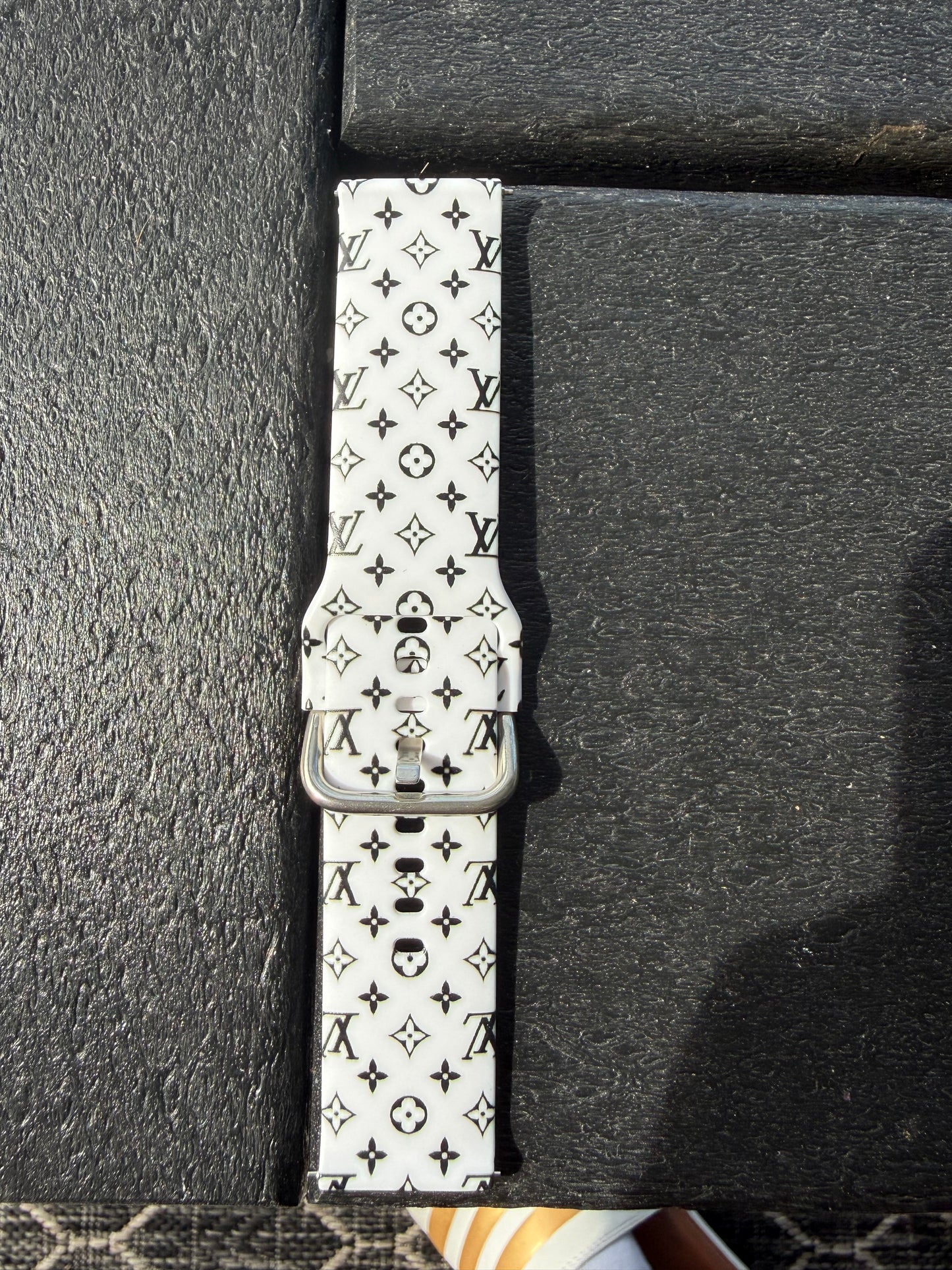 20MM/22MM Small Printed Silicone Bands