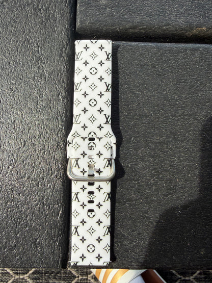 20MM/22MM Small Printed Silicone Bands