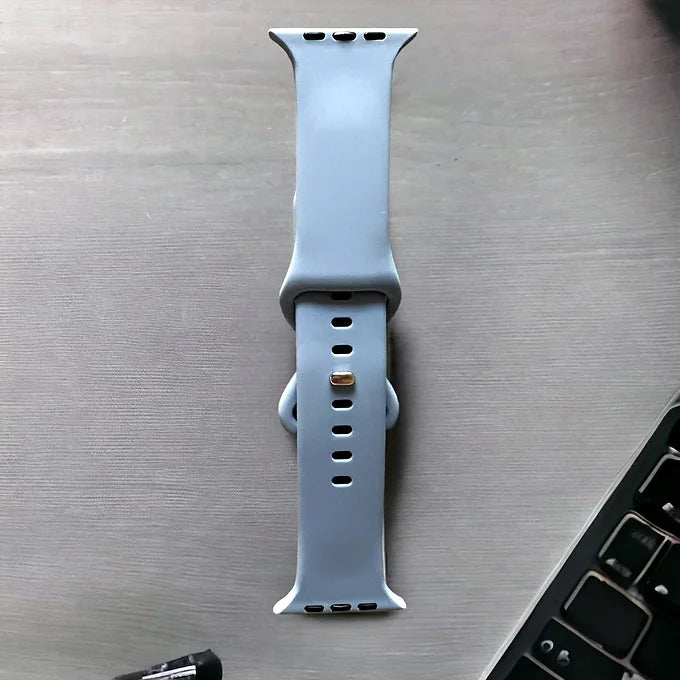 Solid & Watercolor Apple Watch Silicone Bands