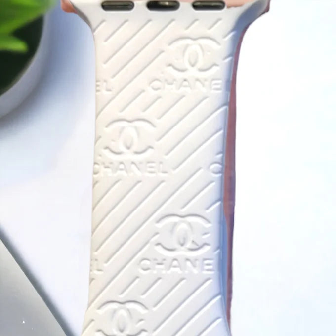Catalina Engraved Silicone Apple Watch Band