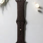 LaLa Engraved Flowers Apple Silicone Watch Band