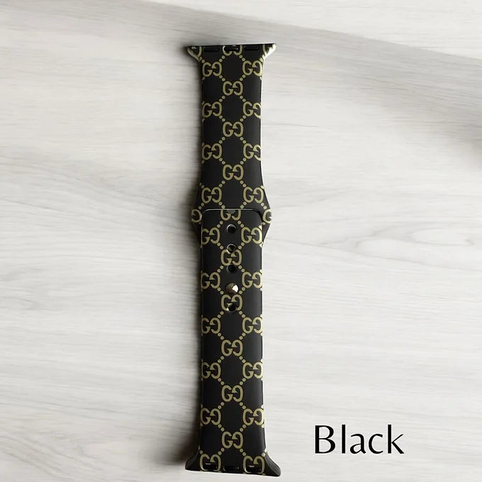 Gia Neutral silicone Apple Watch band