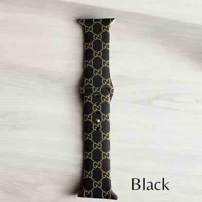 Gia Neutral silicone Apple Watch band