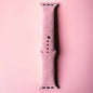 LaLa Engraved Flowers Apple Silicone Watch Band