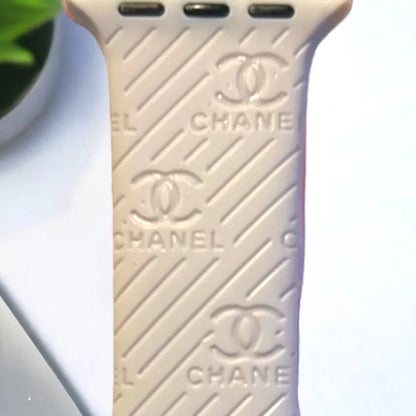 Catalina Engraved Silicone Apple Watch Band