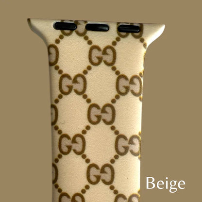 Gia Neutral silicone Apple Watch band
