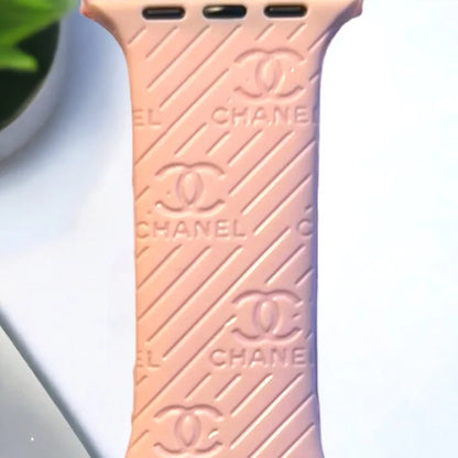 Catalina Engraved Silicone Apple Watch Band