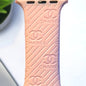 Catalina Engraved Silicone Apple Watch Band