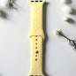 LaLa Engraved Flowers Apple Silicone Watch Band