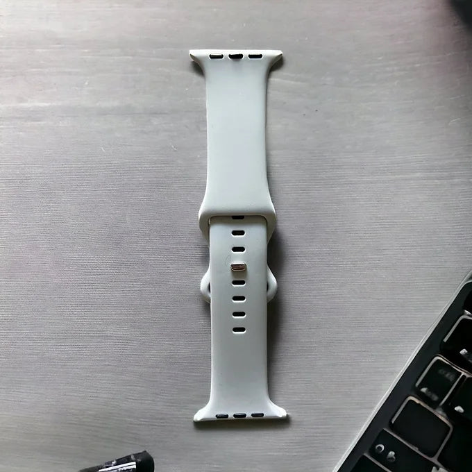 Solid & Watercolor Apple Watch Silicone Bands
