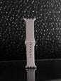 Yasmine Engraved Silicone Apple Watch Band