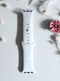 Chloe Engraved Silicone Apple Watch Band