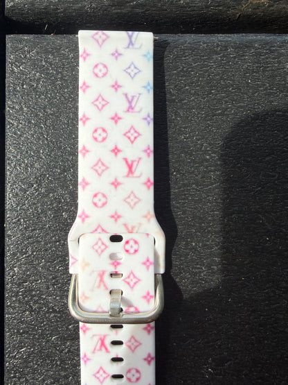 20MM/22MM Small Printed Silicone Bands