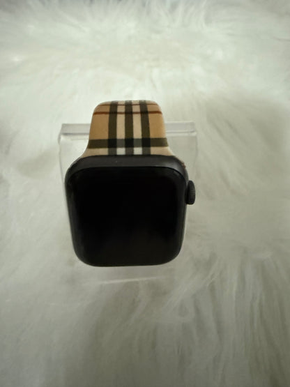 Plaid Silicone Watchband