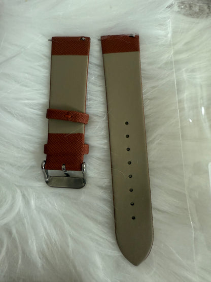 Tina 22mm vegan leather watchband