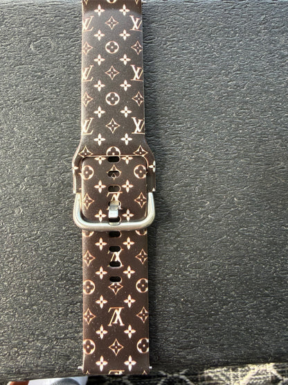 20MM/22MM Small Printed Silicone Bands