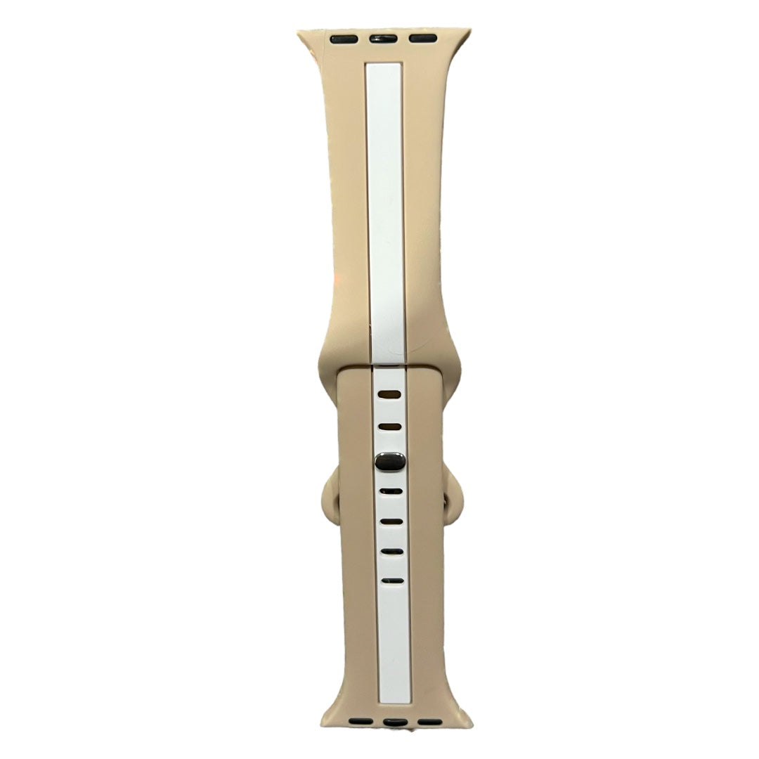 Striped Silicone Apple Watch Bands