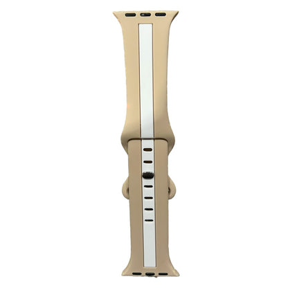 Striped Silicone Apple Watch Bands