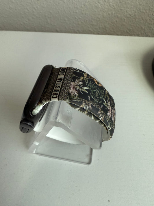 Daisy Floral Silicone Apple Watch Band