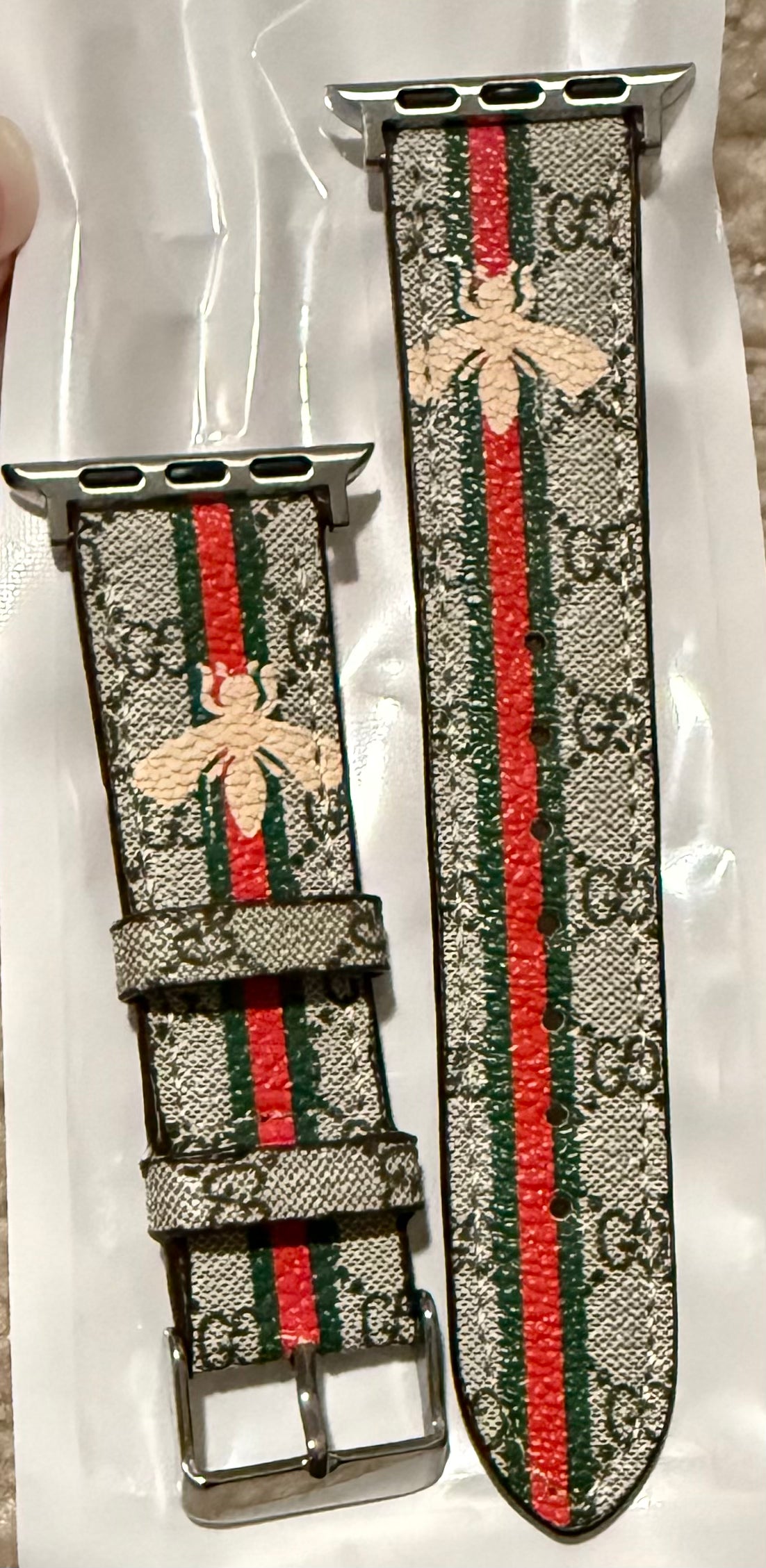 Genevieve Vegan Leather Apple Watch Bands