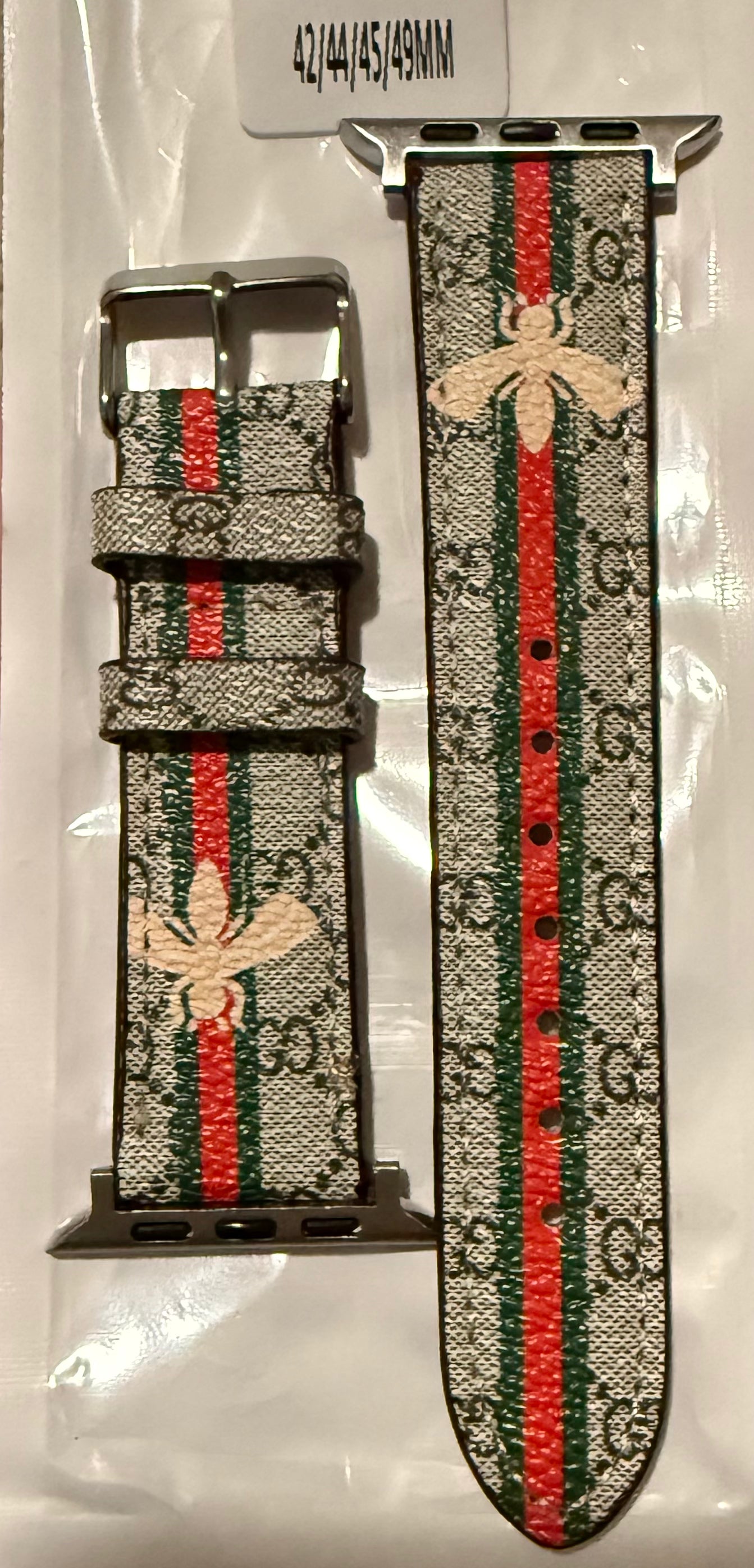 Genevieve Vegan Leather Apple Watch Bands