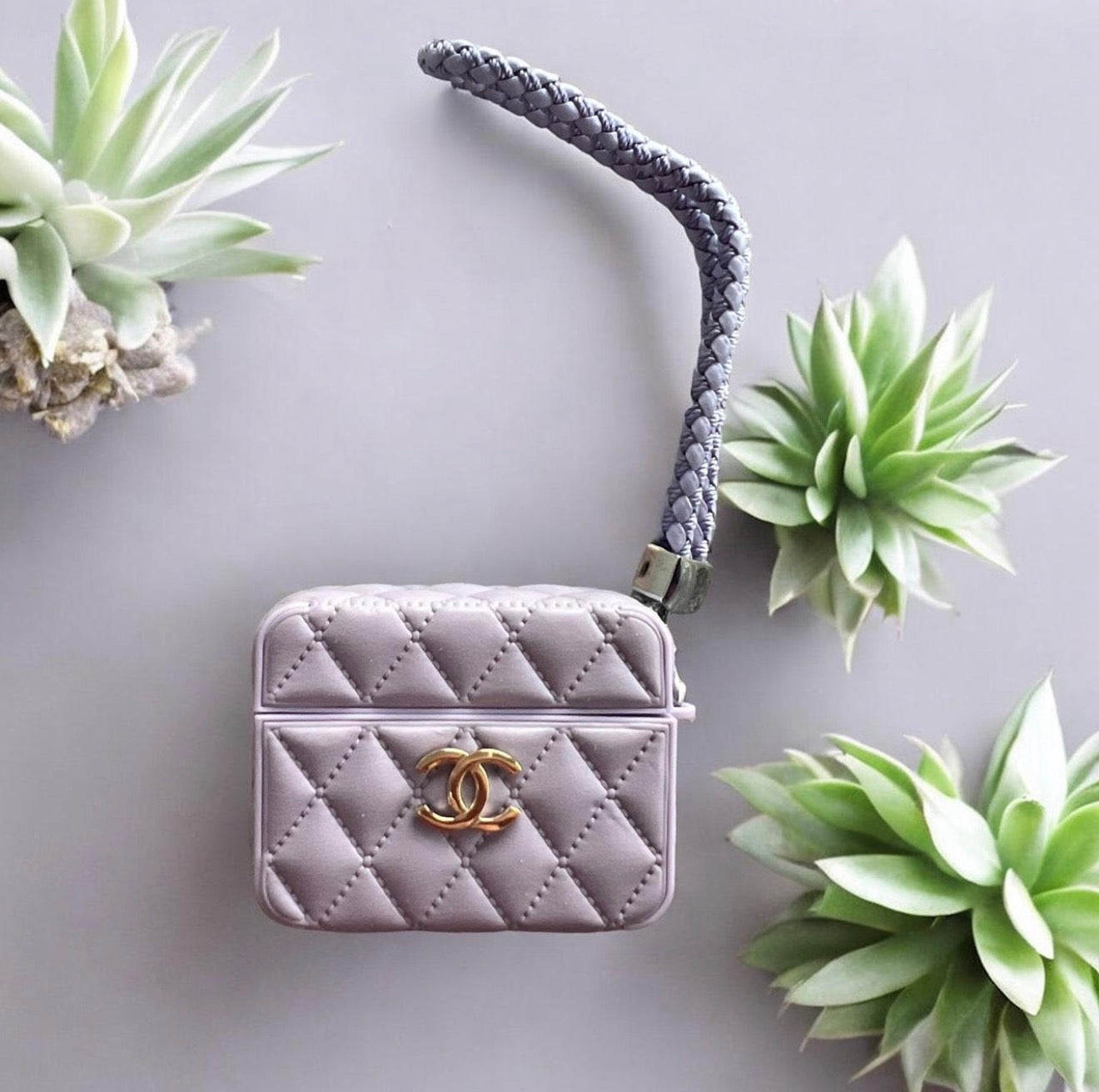 Carrie Quilted Apple Air Pod Case