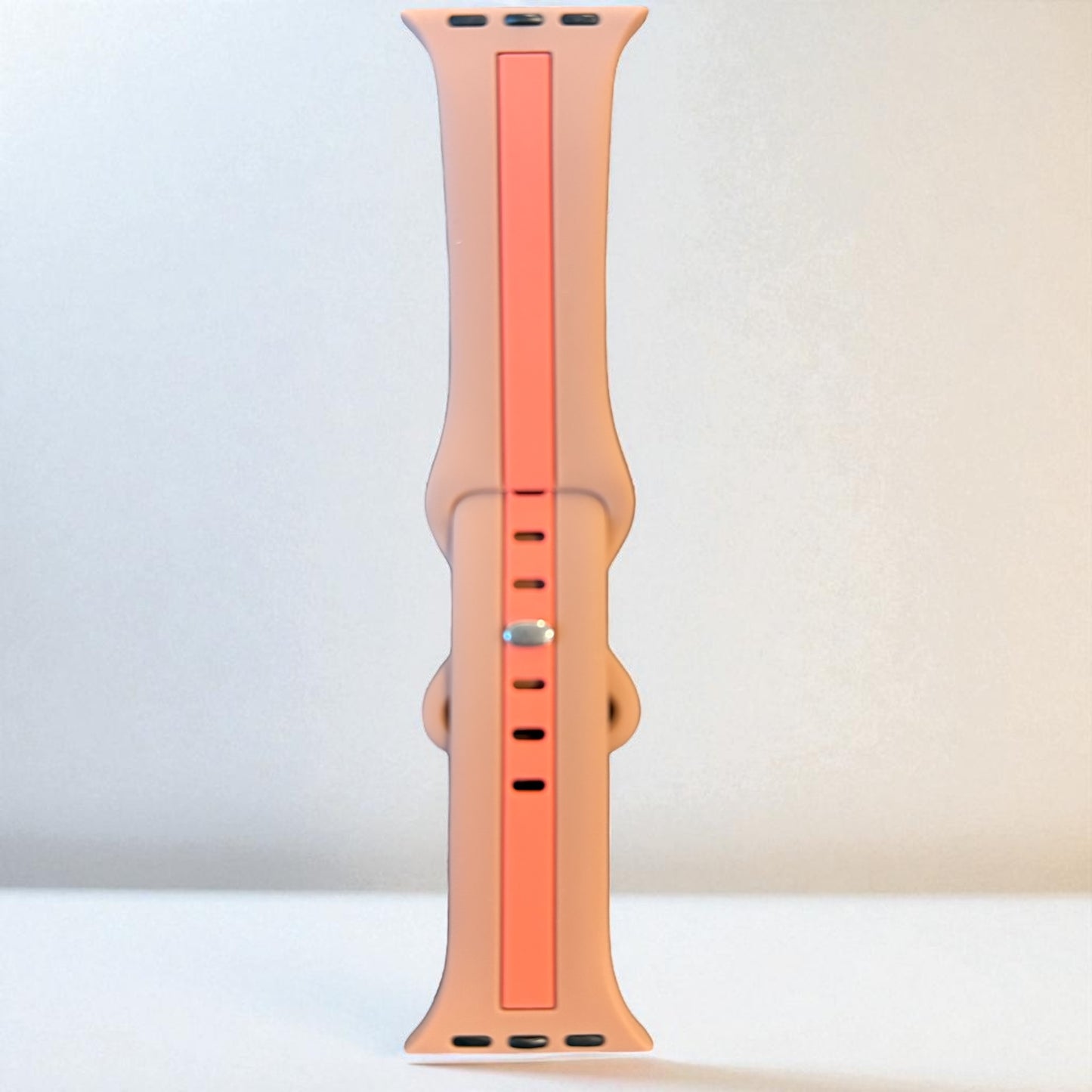 Striped Silicone Apple Watch Bands