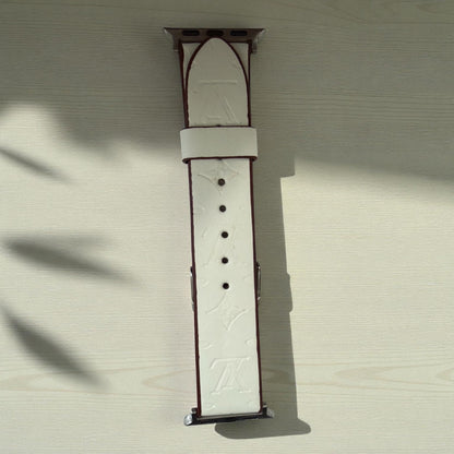 Linda Neutral Vegan Leather Apple Watch Band