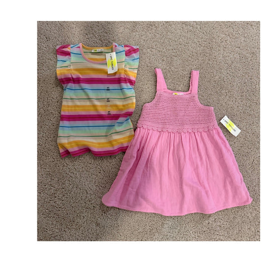 New Girls 4T Top/Dress Bundle Retail $60