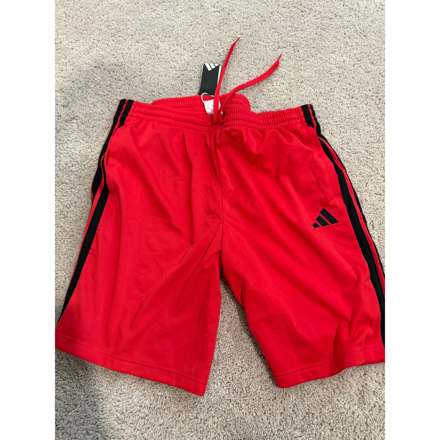 New Mens Adidas Red-XXL