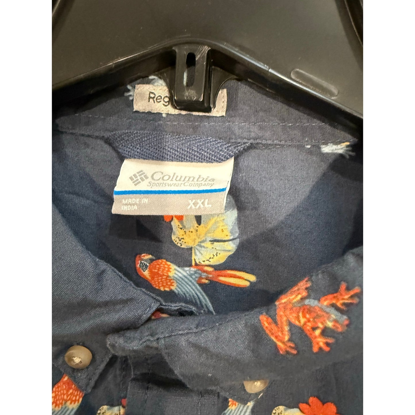 New Mens Columbia S/S Button Down-XXL