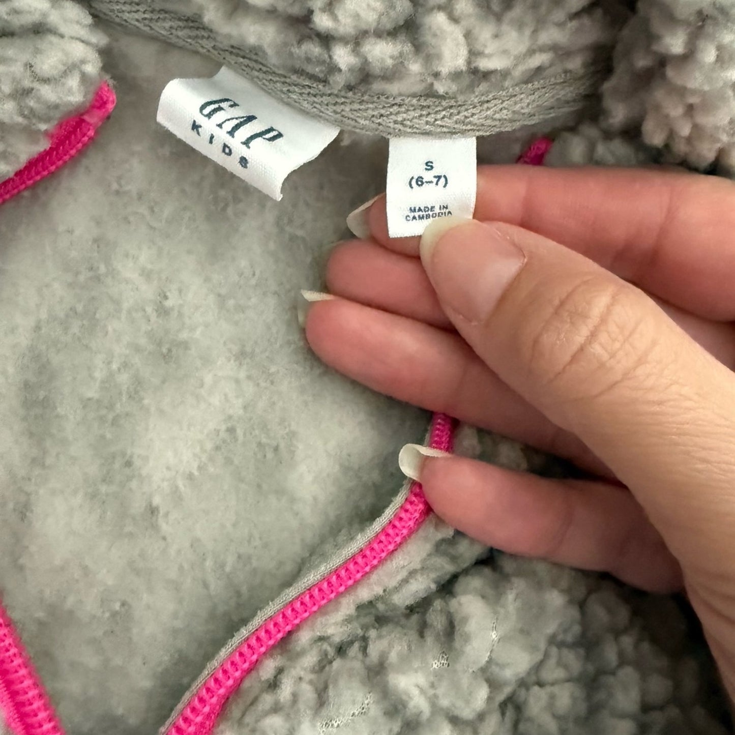 Gap Kids leopard Fleece-S 6/7
