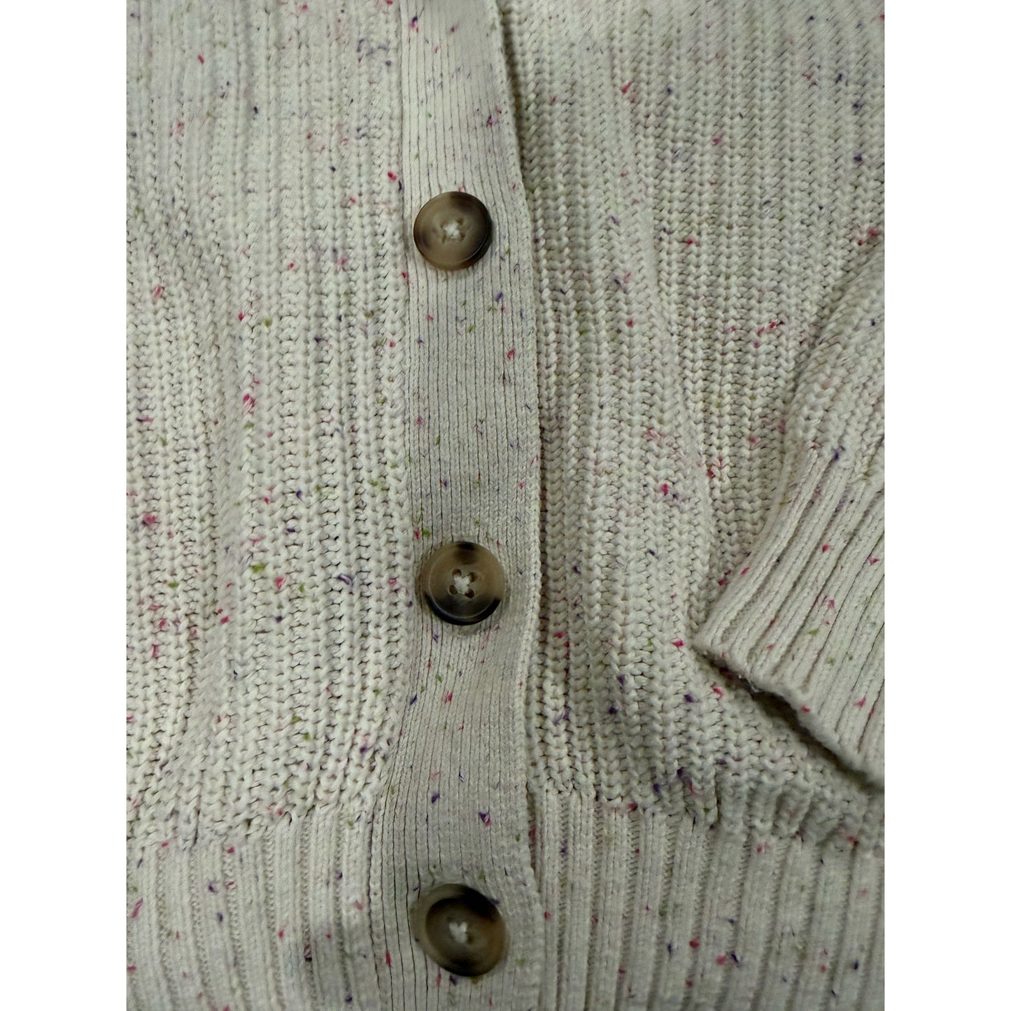 Girls Old Navy Cardigan Cream- M 8