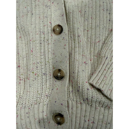 Girls Old Navy Cardigan Cream- M 8