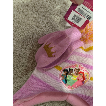 New Disney Stocking Hat and Mittens-OS