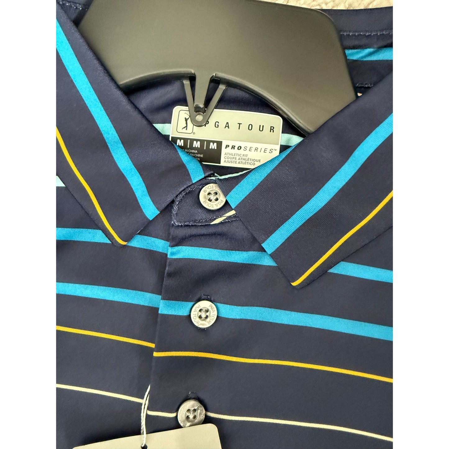 New PGA Mens Polo-M