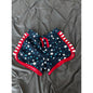 Girls L red, white and blue shorts