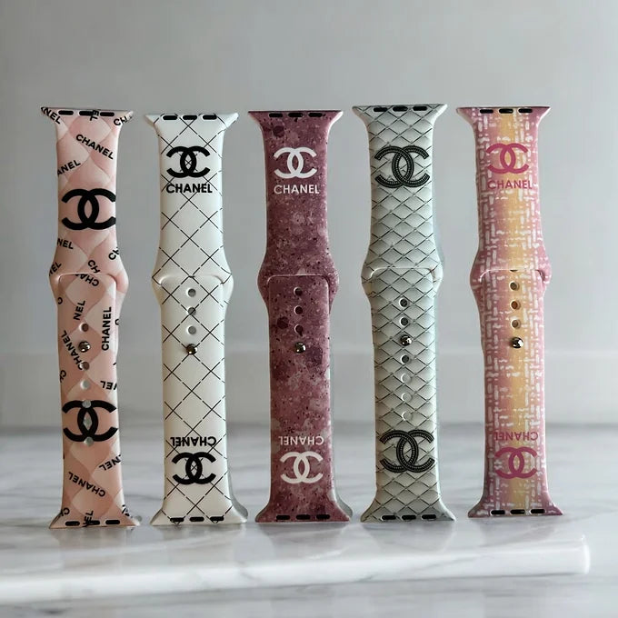 Celicia Pattern Silicone Apple Watch Band