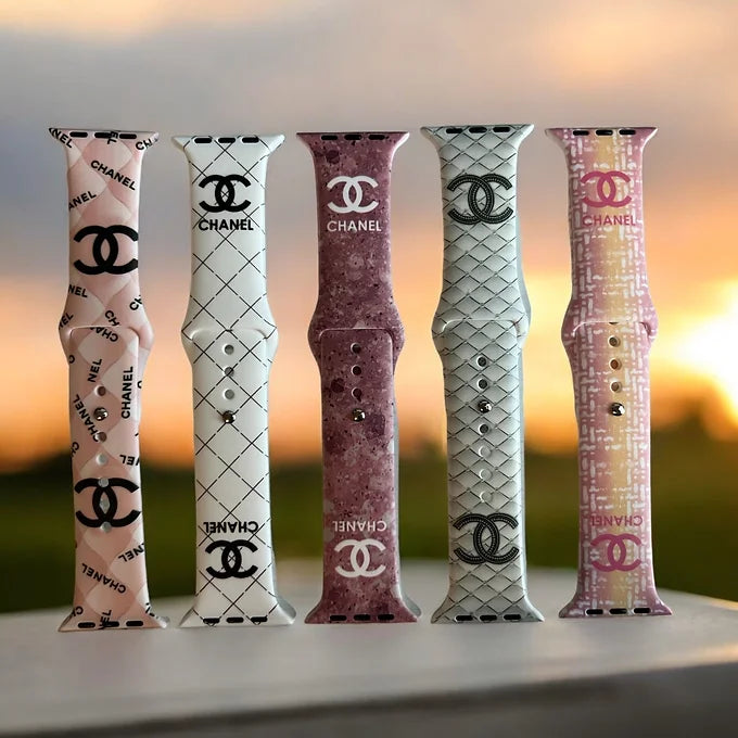 Celicia Pattern Silicone Apple Watch Band