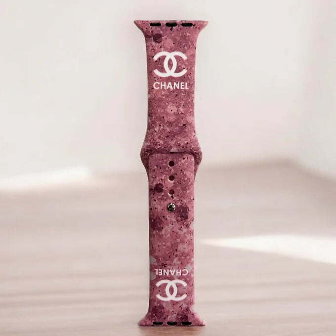Celicia Pattern Silicone Apple Watch Band